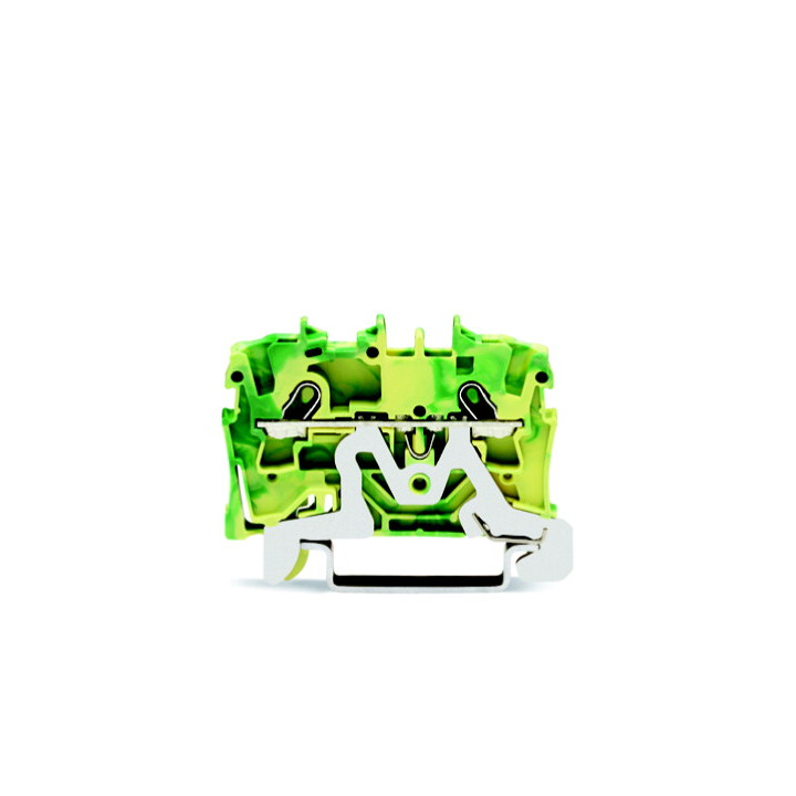 Connection terminal 1Px2 contacts 1.5mm² Yellow-green