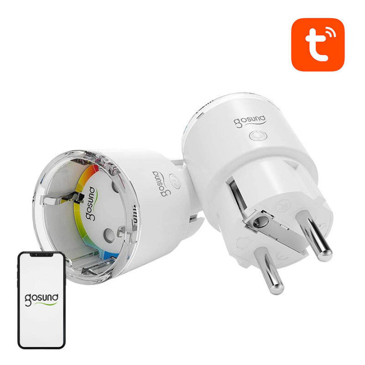 Gosund EP2 WiFi Smart Socket Two-Pack (10A, Tuya)