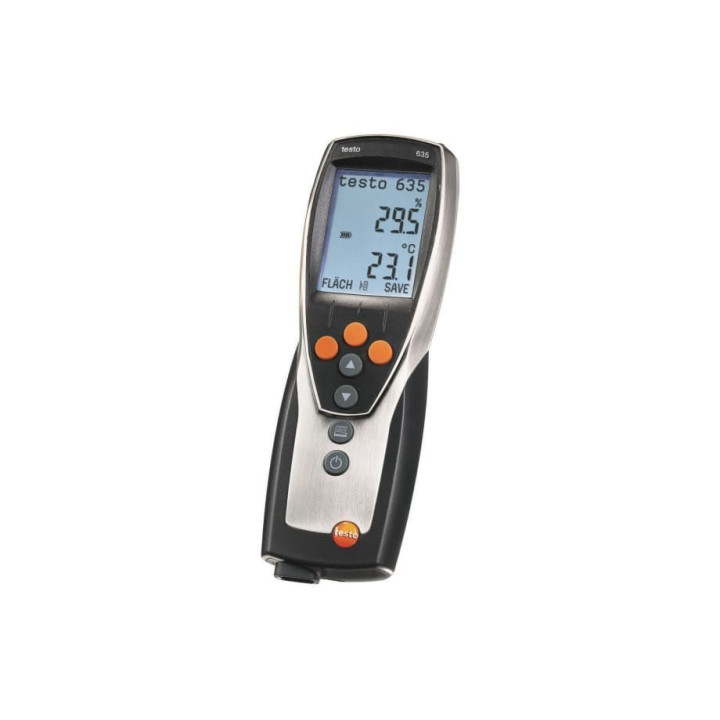 Thermohygrometer promo set Testo 635-2 for U-value determination and building insulation audits