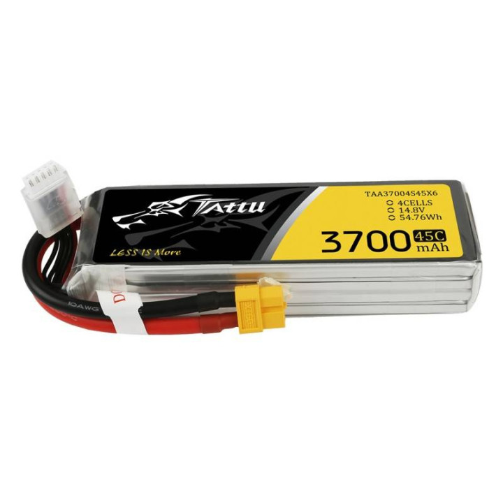 Аккумулятор Tattu 3700мАч 14,8В 45C 4S1P