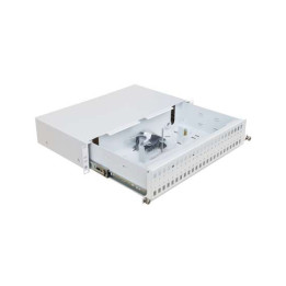 Mantar MAN-2U-19-48-SC-S-W 19" 2U 48-Port SC Simplex Fiber Optic Sliding Patch Panel