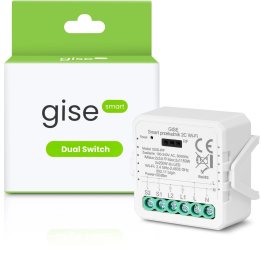 GISE Smart GDS-WF – двойной релейный модуль Wi‑Fi Tuya