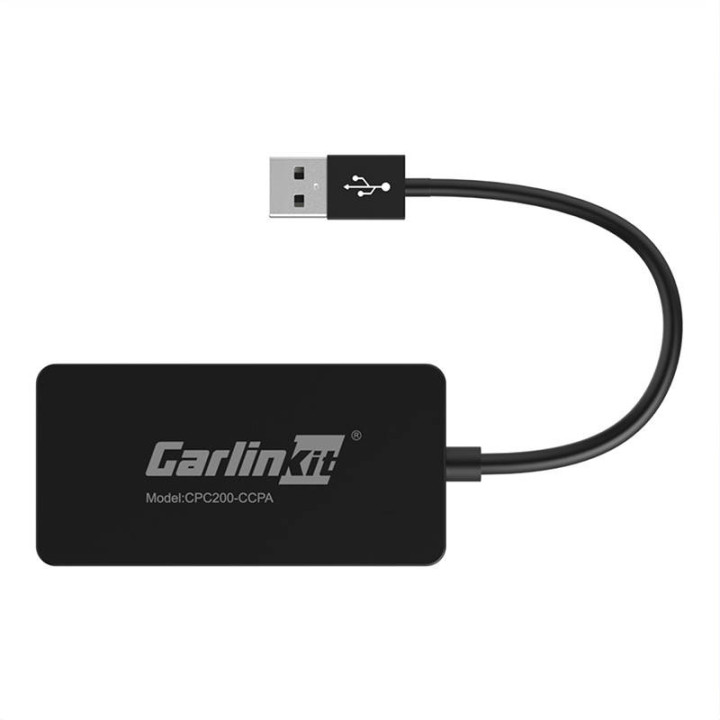 Carlinkit CPC200-CCPA Wireless CarPlay/Android Auto Adapter (Black)
