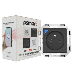 Psmart ZigBee Smart Socket with Energy Monitoring RM Series Black (No Frame)