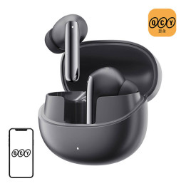 QCY MeloBuds Pro HT08 TWS Earbuds, ANC (Black)