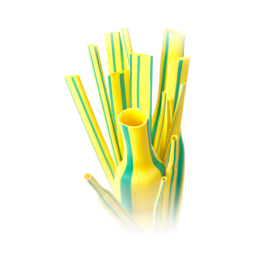 HONGSHANG heat-shrink tubing 12.7/6.4 1m green-yellow AMH631