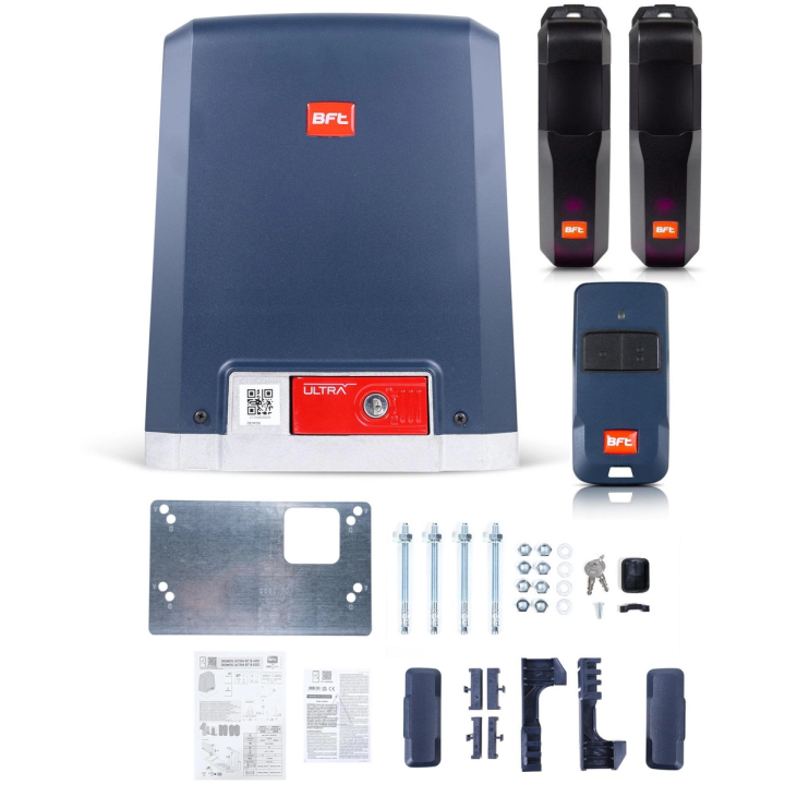 Комплект BFT DEIMOS Ultra BT B600 EE KIT - привод для откатных ворот 600 кг с панелью управления MERAK