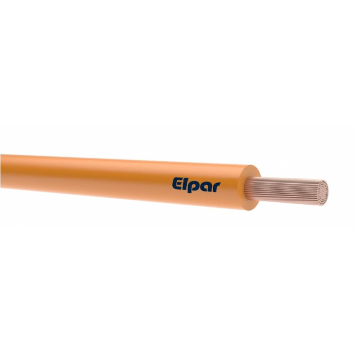 ELPAR H07V-K 2,5 mm² schwarzer Installationsdraht, 100 m Rolle