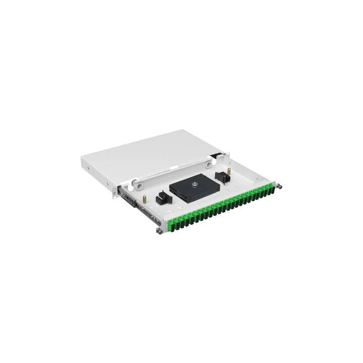 Mantar Fiber Optic Patch Panel 19" 1U SC 24 Duplex Sliding