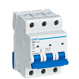 CHINT NB1633 Miniature Circuit Breaker 3P 10A B 6kA