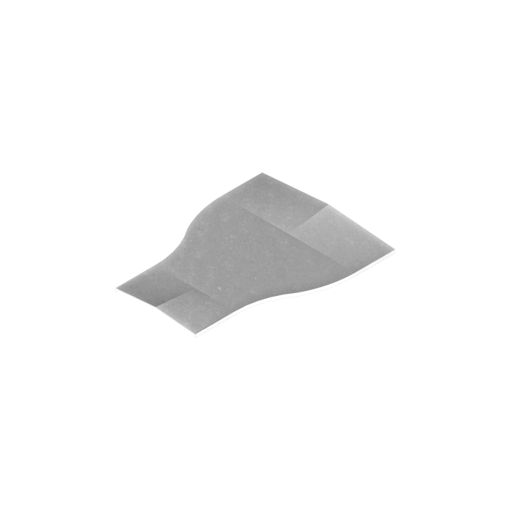 BAKS PRDSP600/500 E90 U-Shaped Cable Tray Protective Cover
