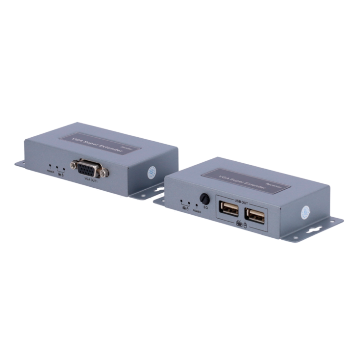 MARCA BLANCA VGA-KVM-EXT VGA KVM Extender – Extend VGA Signals with Keyboard/Mouse Control