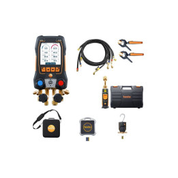 Digital manifold kit Testo 558s heat pump professional kit with touchscreen