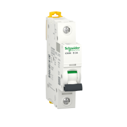 SCHNEIDER ELECTRIC iC60N 1P 2A B Circuit Breaker