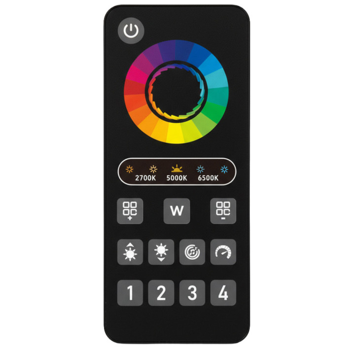 PSMART 4-зонный пульт дистанционного управления для контроллеров серии RGBCCT PX RF 2,4 ГГц