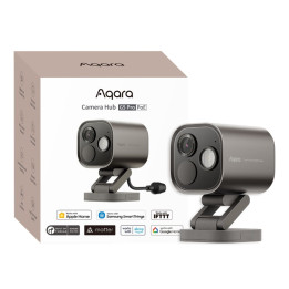 Aqara G5 Pro Camera Hub with Zigbee and Thread Gateway, PoE, IP65, Outdoor Smart Home Hub for HomeKit Secure Video