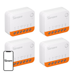SONOFF MINIR4 (Extreme) Schalter, 4er-Pack