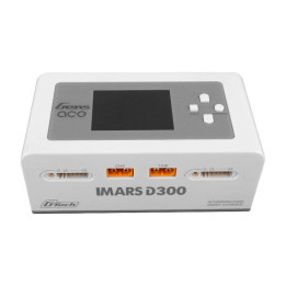 Gens Ace IMARS D300 G-Tech Channel AC/DC 300W/700W RC Зарядное устройство для аккумулятора, белый цвет ЕС