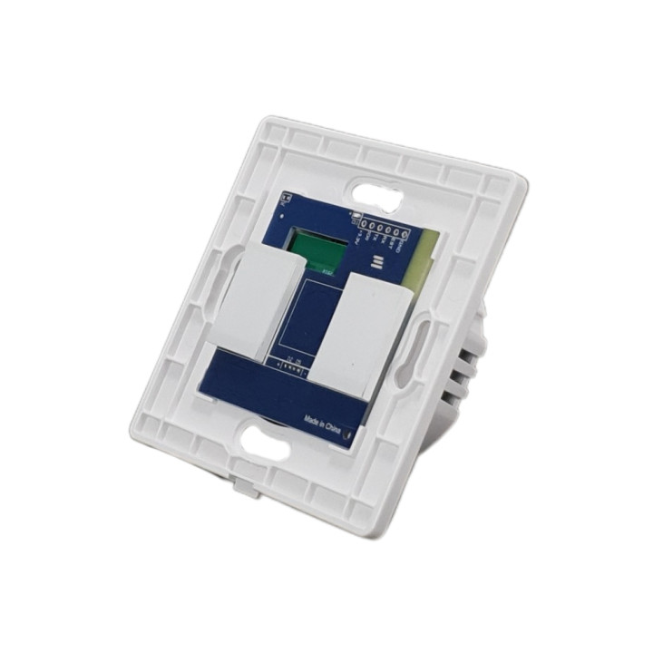 SmartWise T62 UNI Wi-Fi + eWeLink-Remote, 2-клавишный интеллектуальный настенный выключатель с универсальной проводкой и сенсорн