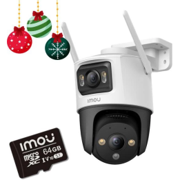 Imou Cruiser Dual 10MP IP Camera with 64GB card
