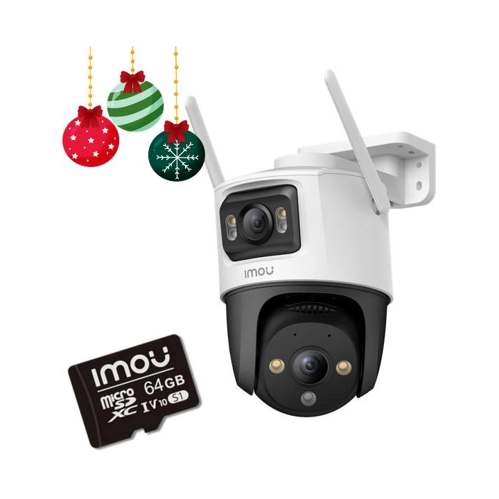 Imou Cruiser Dual 10MP IP Camera with 64GB card