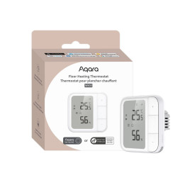 Aqara UT-A01D W500 умный термостат для теплого пола – Zigbee/Thread, Wi-Fi, Matter, 16А, белый