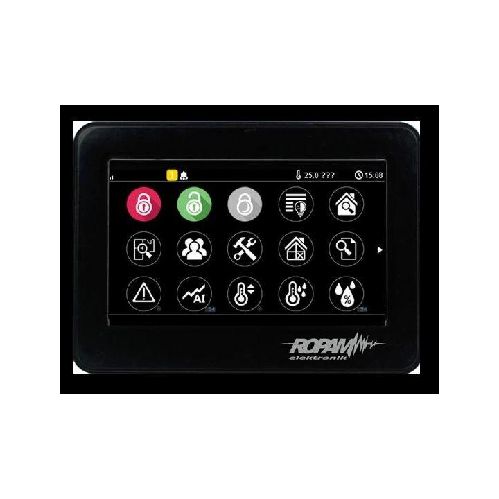 Ropam TPR-4BS-P Touch keypad for flat-surface mounting