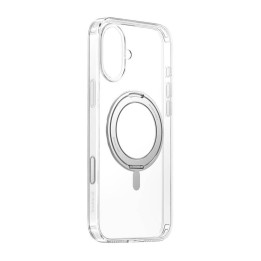 Baseus SkyRing 360° Magnetic Case with Stand for iPhone 16 (Transparent)