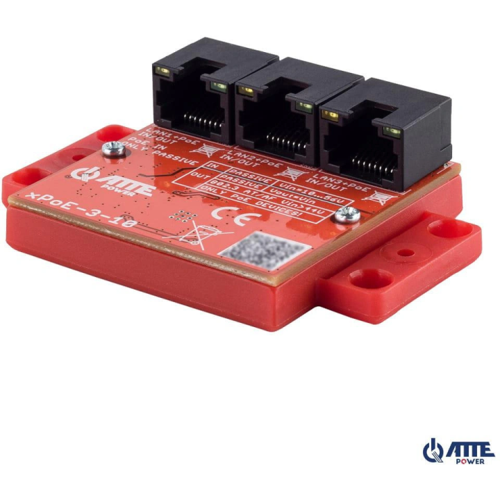 ATTE xPoE-3-10 Conmutador PoE de 3 puertos