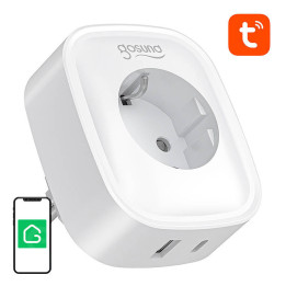 Gosund SP6 16A USB-C 20W Tuya Smart WiFi/Bluetooth Socket
