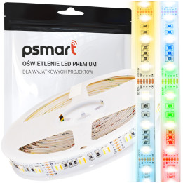 Taśma LED Psmart 12V RGB+CCT PRO 5050 IP20 12mm 60LED/m 5m