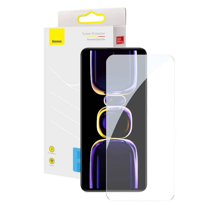Baseus P60012059201-00 Tempered Glass Screen Protector for Redmi K60/K60 Pro