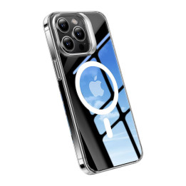 Torras UPRO Lstand Clear-Mag Case for iPhone 15 Pro (Transparent)