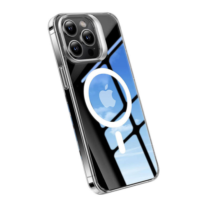 Torras UPRO Lstand Clear-Mag Case for iPhone 15 Pro (Transparent)