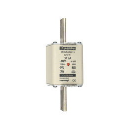 NH fuse-link gG, 500VAC, size 3, 315A double indicator/live tags