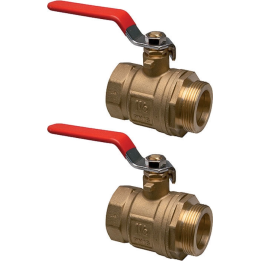 Uponor Magna ball valve set 2 pieces G 1 1/2 inch