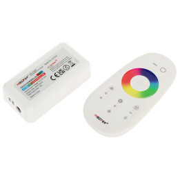 MiBOXER FUT025 RGB LED Controller 2.4 GHz 12-24V DC with Remote for Smarteg Smart Life