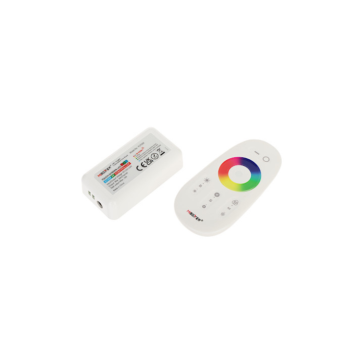 MiBOXER FUT025 RGB контроллер для светодиодной ленты 2.4 GHz 12-24V DC с пультом Smarteg Smart Life