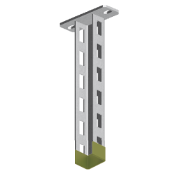 BAKS HFG335 Ceiling Bracket 2000mm