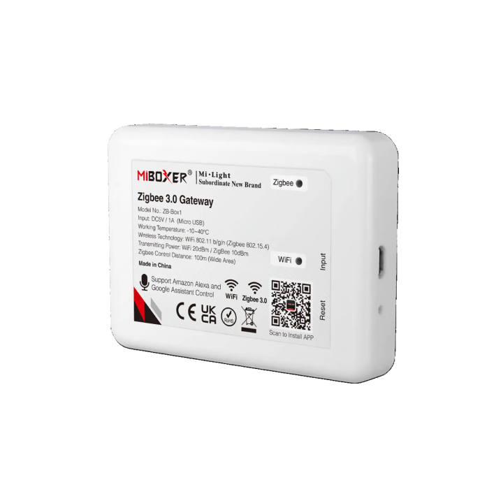 Zigbee 3.0 wireless gateway ZB-BOX1