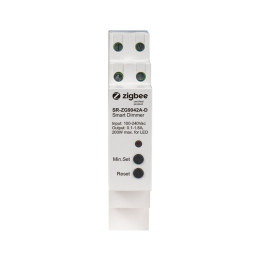 Sunricher DIN Rail Zigbee Smart Dimmer (SR-ZG9042A-D), 230V AC No Neutral, 400W