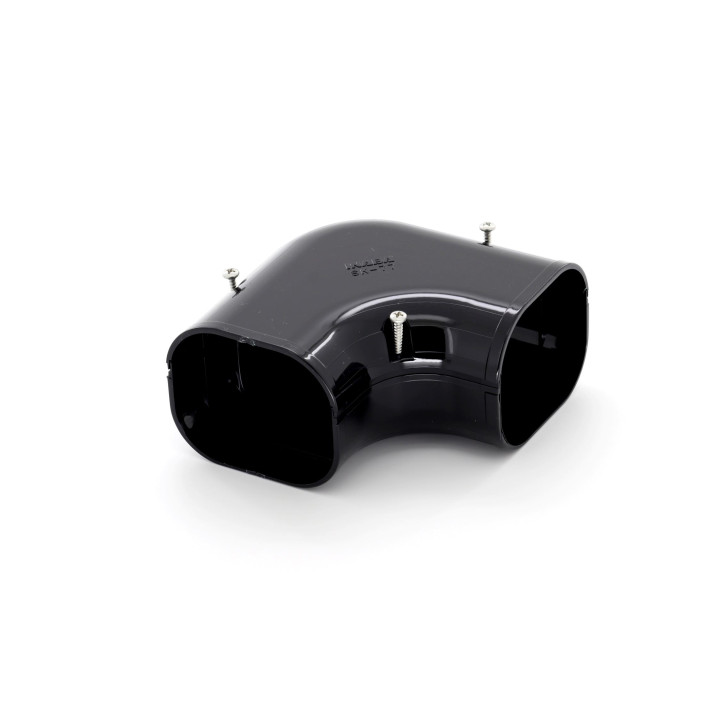 INABA DENKO Outdoor Refrigerant Pipe Bend 90° SK-100-K Black