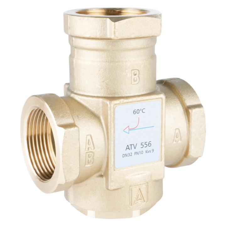 AFRISO ATV 556 – термостатический клапан, DN32, Rp 1 1/4", Kvs 9, 60°C