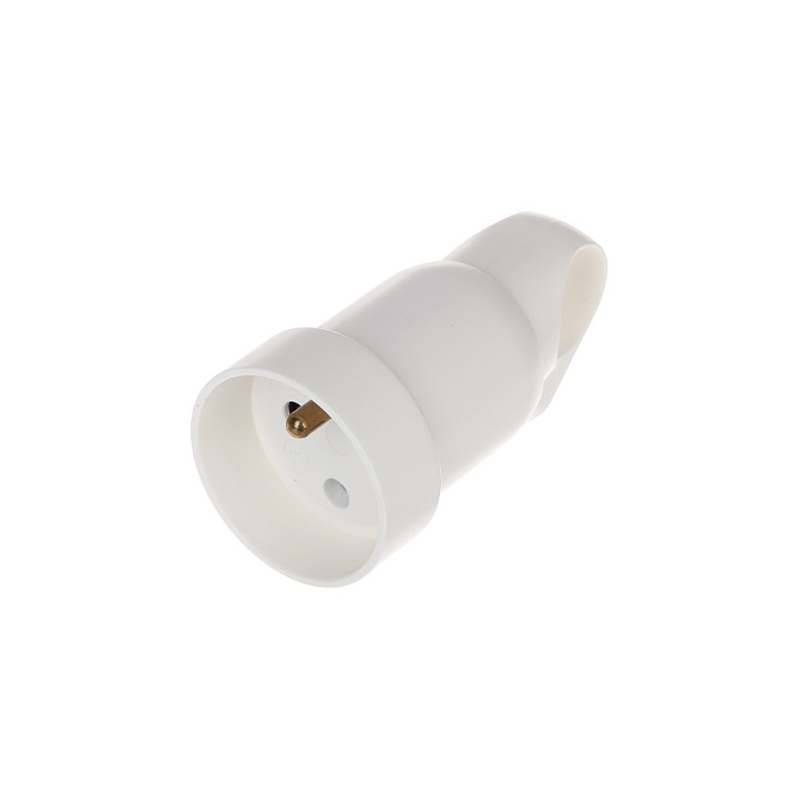 LEGRAND LE-50104 Single Wall Socket 16A 230V Type E French Standard White