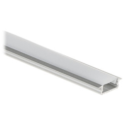 LED Strip Profile PR-LED/RA/2M 2m Silver Recessed Mounting