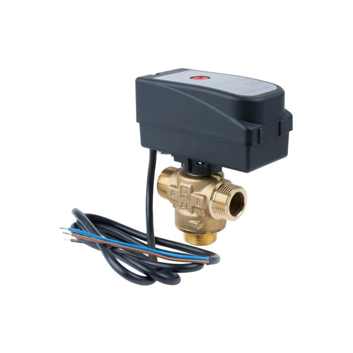 AZV 642 3-way zone valve DN15 Kvs8 G3/4 external thread