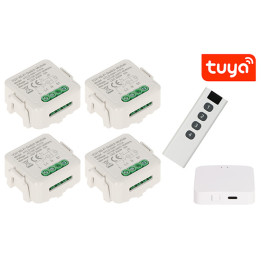 ATLO ATLO-SW-TUYA-4 4 шт. умный контроллер LED ленты Wi-Fi Zigbee Bluetooth Tuya Smart