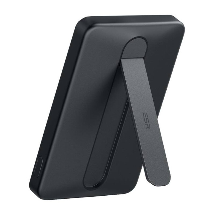ESR Qi2 MagSlim 5000 mAh Magnetic Power Bank with Stand (Black) 2G5220261