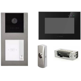 WIDEDOMOFON VIDOS X S11-1/M10B-X + BUTTON + ELECTRIC DOOR OPENER