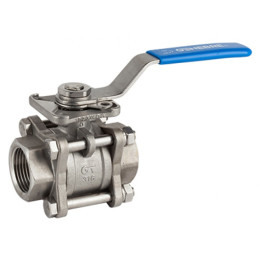 GENEBRE 3-Way Ball Valve 1" PN63 AISI316